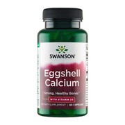 alt Swanson Eggshell Calcium with Vitamin D3, kapsułki, 60 szt.