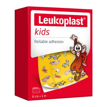 Leukoplast Kids, plaster, 6 cm x 1 m, 1 szt.