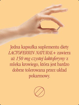 Healt Labs, Lactoferrin Natural+, kapsułki, 30 szt.
