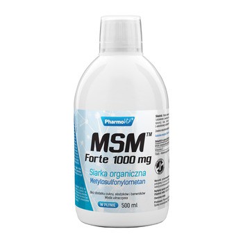 Pharmovit MSM Forte 1000 mg, płyn, 500 ml