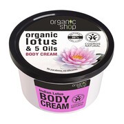 Organic Shop, krem do ciała, indyjski lotos, 250 ml