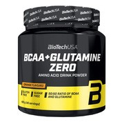 BioTech USA BCAA + Glutamine Zero, proszek, smak orange, 480 g