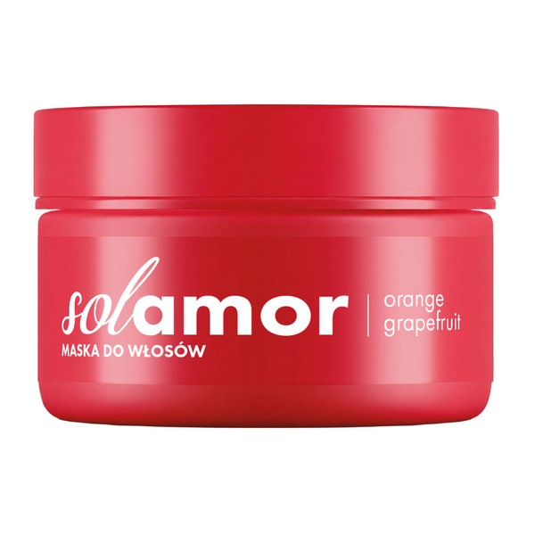 Solamor Solamor, maska do włosów, Orange Grapefruit, 200 ml — Składniki i ocena