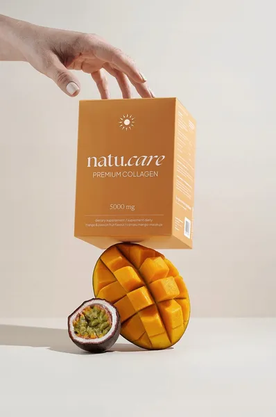 Рыбий коллаген Natu.Care Premium Collagen 5000 мг, манго-маракуйя, 30 саше — фото 5