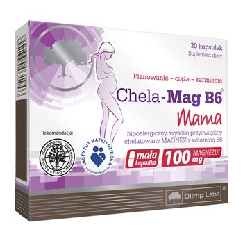 Olimp Chela-Mag B6 Mama, kapsułki, 30 szt.