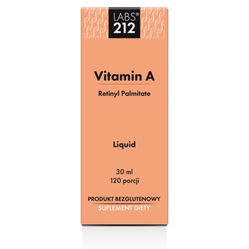 LABS212 Vitamin A Liquid, płyn, 30 ml