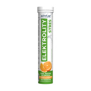 Activlab Elektrolity Stres, tabletki musujące, smak pomarańczowy, 20 szt.
