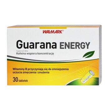 Guarana Energy, tabletki, 30 szt