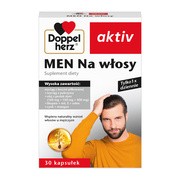 Doppelherz Aktiv Men Na włosy, kapsułki, 30 szt.