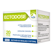 Ectodose, roztwór do inhalacji z ektoiną, 2,5 ml x 20 ampułek