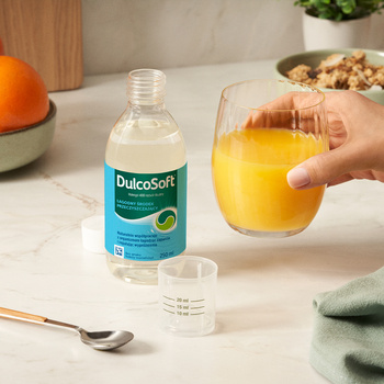 DulcoSoft w płynie, roztwór doustny na zaparcia, 250 ml
