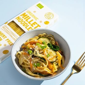 Diet-Food, Bio Makaron Jaglany Millet, 250 g