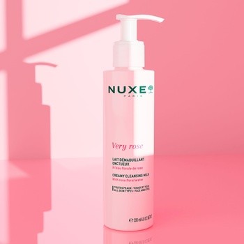 Nuxe Very Rose, kremowe mleczko do demakijażu, 200 ml