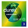 Durex Arouser, prezerwatywy prążkowane, 3 szt.