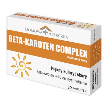 Domowa Apteczka, Beta Karoten Complex, tabletki, 30 szt.