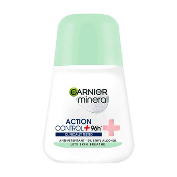 Garnier mineral, antyperspirant Action control 96h Clinically Tested, roll-on, 50 ml
