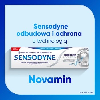 Sensodyne Odbudowa i Ochrona Whitening, pasta do zębów, 75 ml