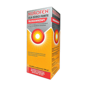 Nurofen dla dzieci Forte truskawkowy, 40mg/ml, zawiesina (import równoległy, InPharm), 150 ml