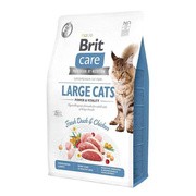 Brit Care Cat Grain-Free Large Cats, karma sucha dla dorosłych kotów dużych ras, kaczka i kurczak, 2 kg https://azcdn.doz.pl/image/d/product/6539d476-scale-180x180.png