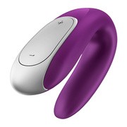 Satisfyer, Double Fun Connect App, fioletowy, 1 szt.        