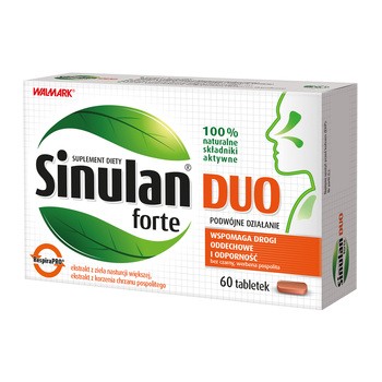Sinulan Duo Forte, tabletki powlekane, 60 szt.