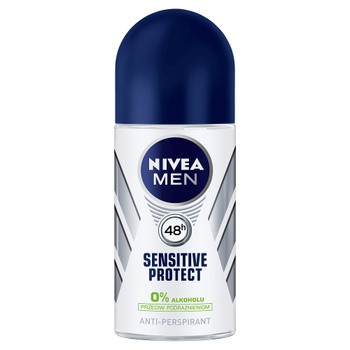 Nivea Men Sensitive Protect 48h, antyperspirant, roll-on, 50 ml