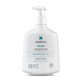 Sesderma Salises, pienisty krem bez mydła, 250 ml