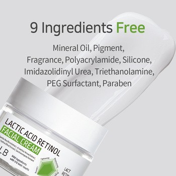 APLB Lactic Acid Retinol Facial Cream, krem odnawiający do twarzy z kwasem mlekowym i retinolem, 55 ml