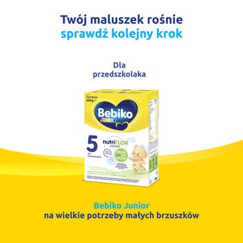 Bebiko Junior 4 NUTRIflor Expert, odżywcza formuła na bazie mleka, powyżej 2. roku życia, proszek, 350 g