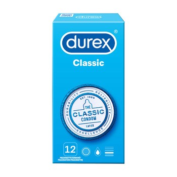 Zestaw 2x Durex Classic, 12 szt.
