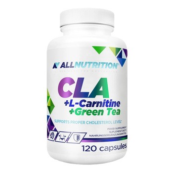 Allnutrition CLA + L-Carnitine + Green Tea, kapsułki, 120 szt.