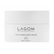 Lagom White Moisture Cream, krem nawilżająco‑rozjaśniający do skóry matowej i nierównomiernej, 50 ml 