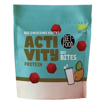 Diet-food, Bio Bites Activity, owocowe kostki, 120 g
