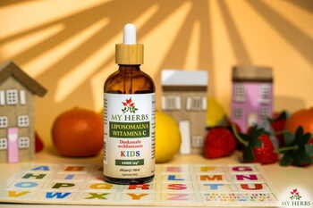 My Herbs Liposomalna Witamina C Kids, krople, 100 ml