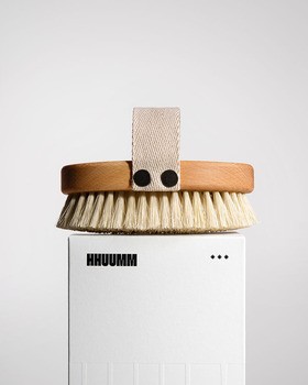 Hhuumm, szczotka do masażu ciała na sucho, włókno tampico No.1, 1 szt.