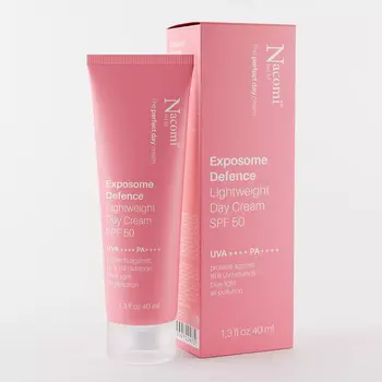 Nacomi Next LVL Exposome Defence, lekki krem na dzień, SPF 50, 40 ml