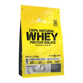 Olimp 100% Natural Whey Protein Isolate, proszek, 600 g