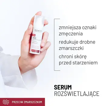 Sylveco Dermo Przeciw zmarszczkom, serum rozświetlające do twarzy, 30 ml
