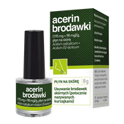 Acerin Brodawki, (195 mg + 98 mg)/g, płyn na skórę,8g