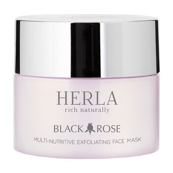 Herla Black Rose, multiodżywcza maska eksfoliująca do twarzy, 50 ml