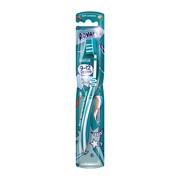 alt Aquafresh Advance Soft, miękka szczoteczka do zębów, 9-12 lat, 1 szt.