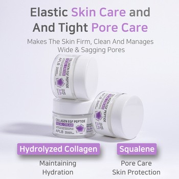 APLB Collagen EGF Peptide Facial Cream, krem ujędrniający do twarzy z kolagenem i peptydami EGF, 55 ml