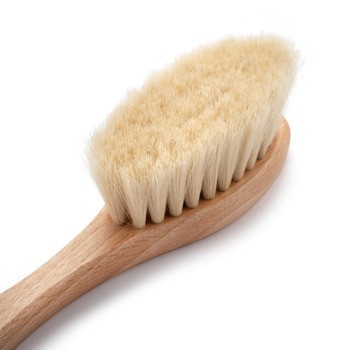 Hhuumm, szczotka do włosów dla dzieci i niemowląt (kozina), 1 szt.