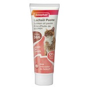 Beaphar Lachsol Paste Cat, pasta łososiowa z kwasami tłuszczowymi Omega 3 i 6 dla kota, pasta, 100 g https://azcdn.doz.pl/image/d/product/e3445162-scale-180x180.png