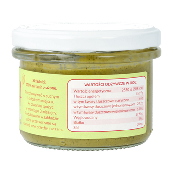 KruKam Pasta z pistacji 100%, 150 g