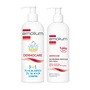 Zestaw Emolium Dermocare, 3w1 płyn do kąpieli, żel do mycia, szampon, 400 ml + emulsja do ciała, 400 ml