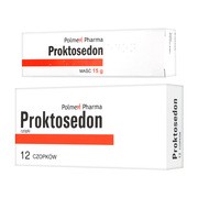Zestaw Proktosedon, czopki + maść