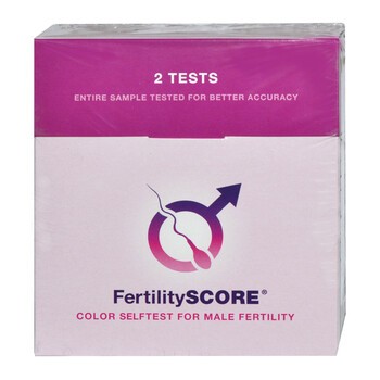 FertilityScore, test, płodności, dla mężczyzn, 2 szt