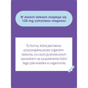Health Labs MyKids Magne, żelki, smak tropikalny, 60 szt.