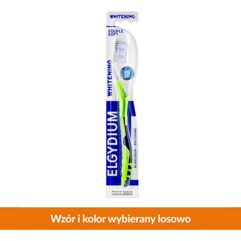 Elgydium Whitening soft, szczoteczka wybielająca do zębów, miękka, 1 szt.